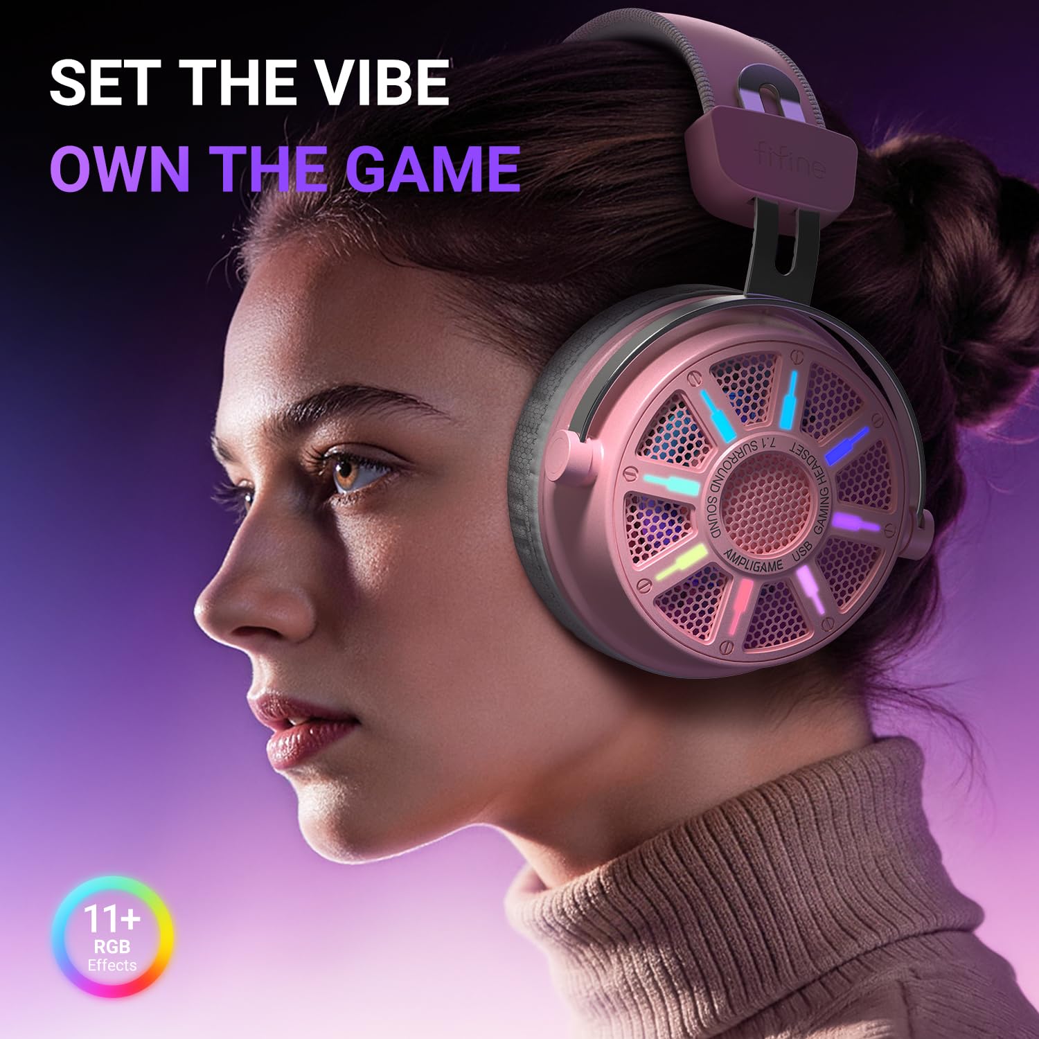 FIFINE Wired Open Back Gaming Headset