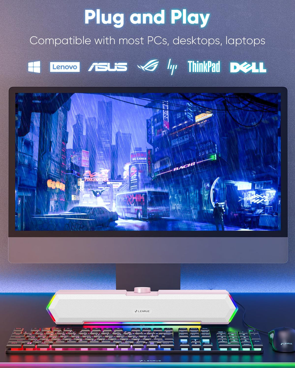 LENRUE G11 Computer Speakers