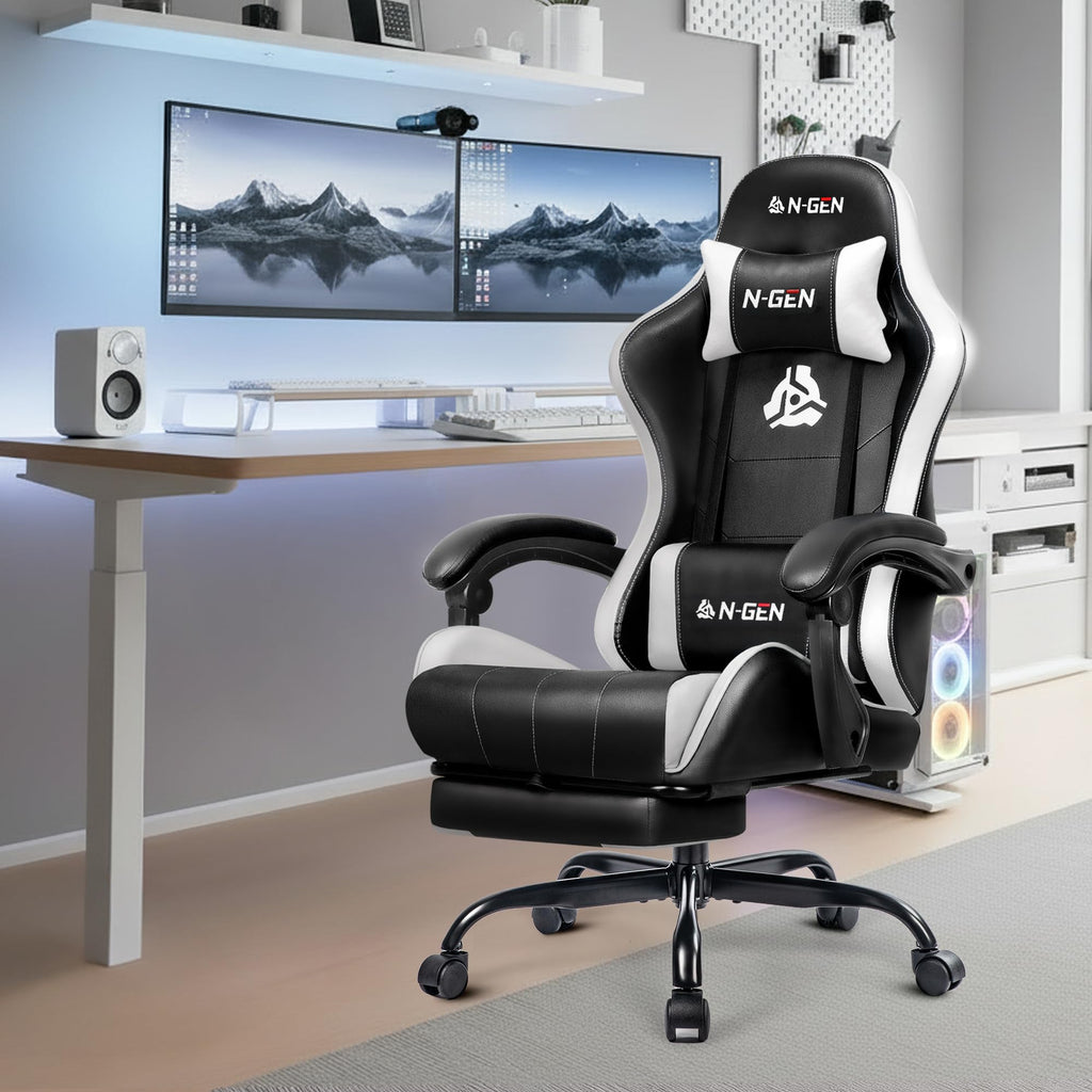 N-GEN Gaming Chair with Footrest