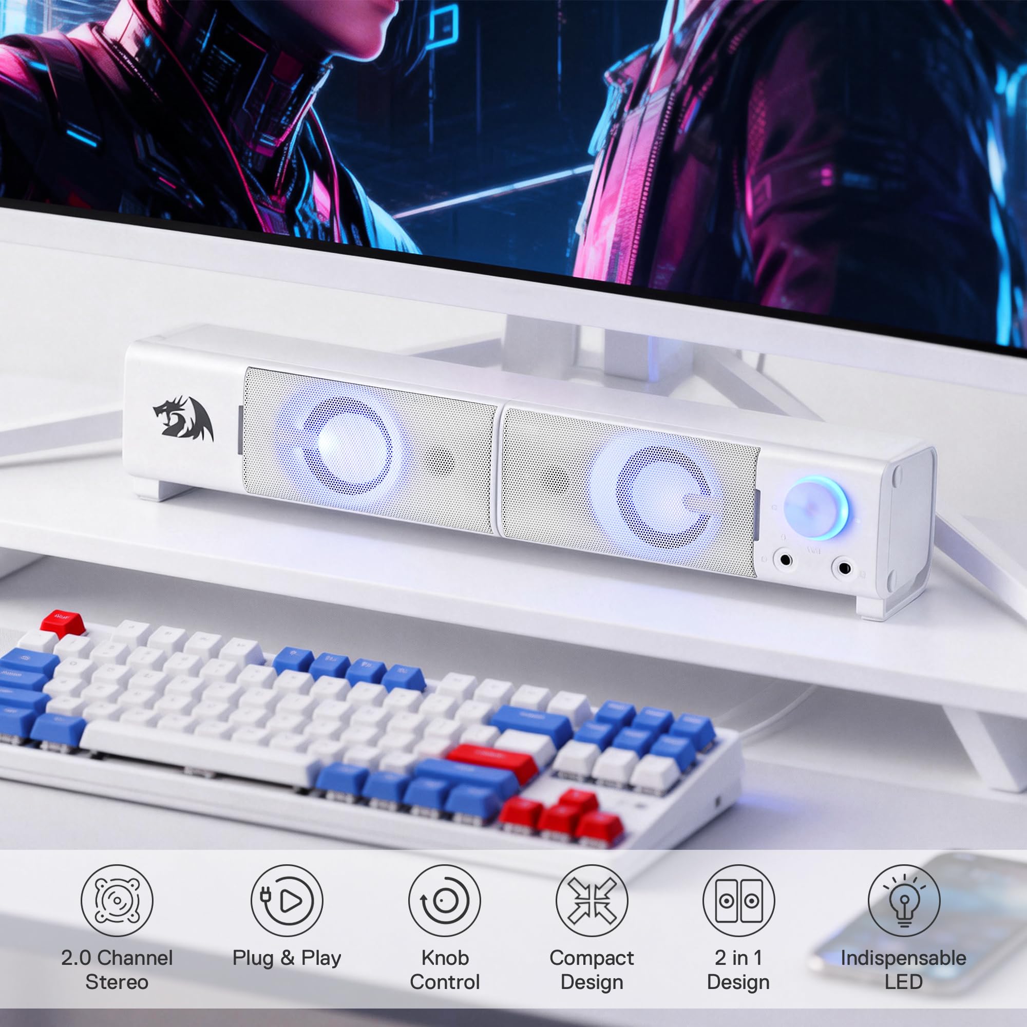 Redragon GS550 PC Gaming Speakers