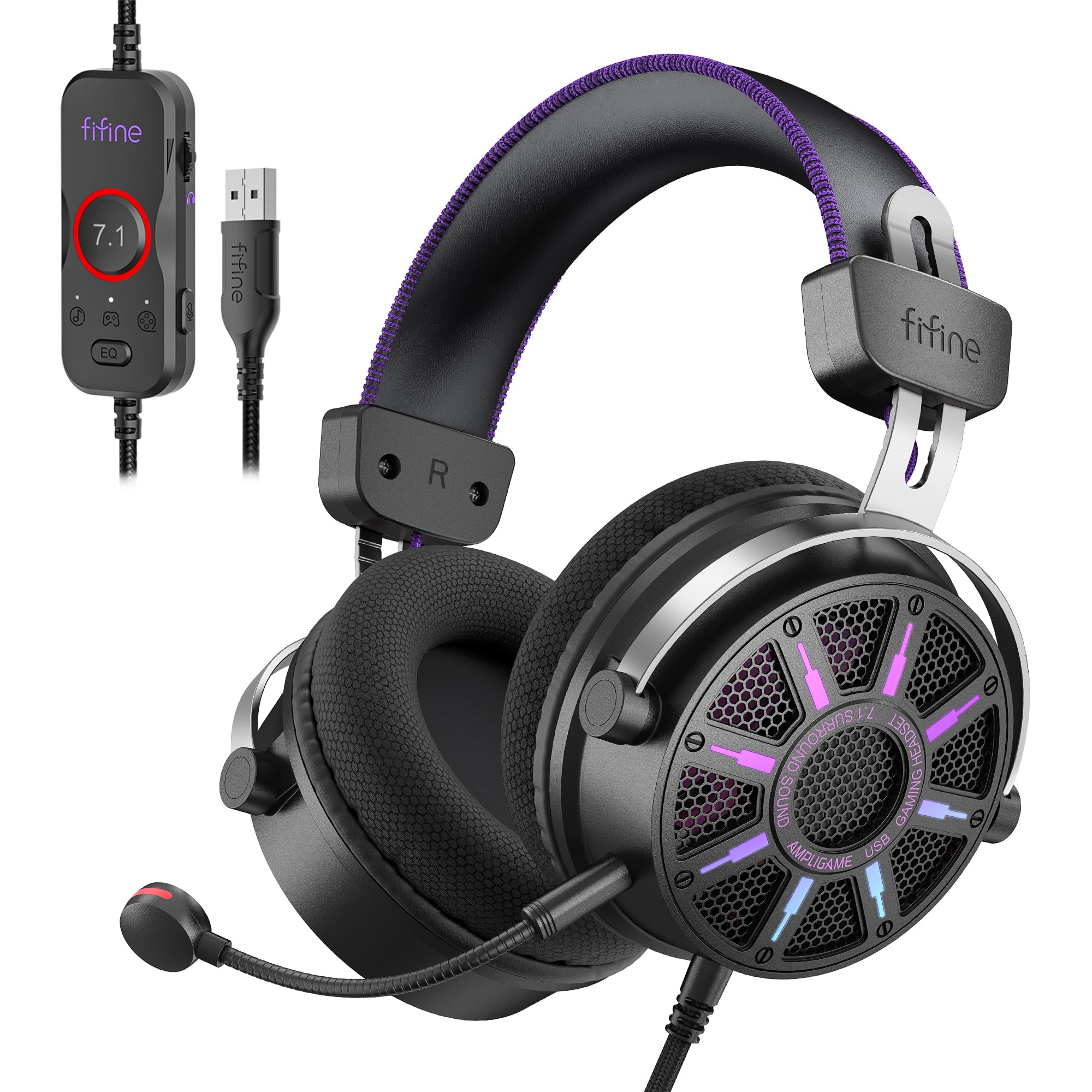 FIFINE Wired Open Back Gaming Headset