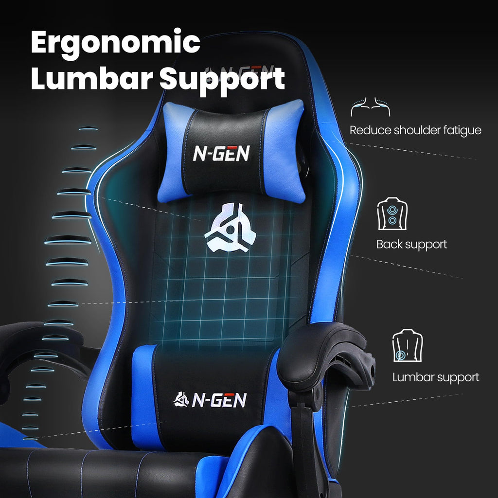 N-GEN Gaming Chair with Footrest