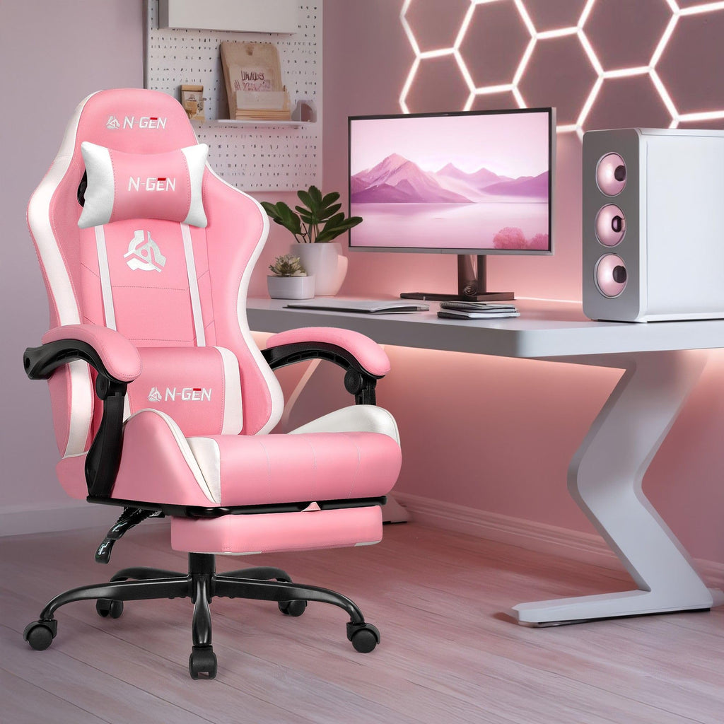 N-GEN Gaming Chair with Footrest