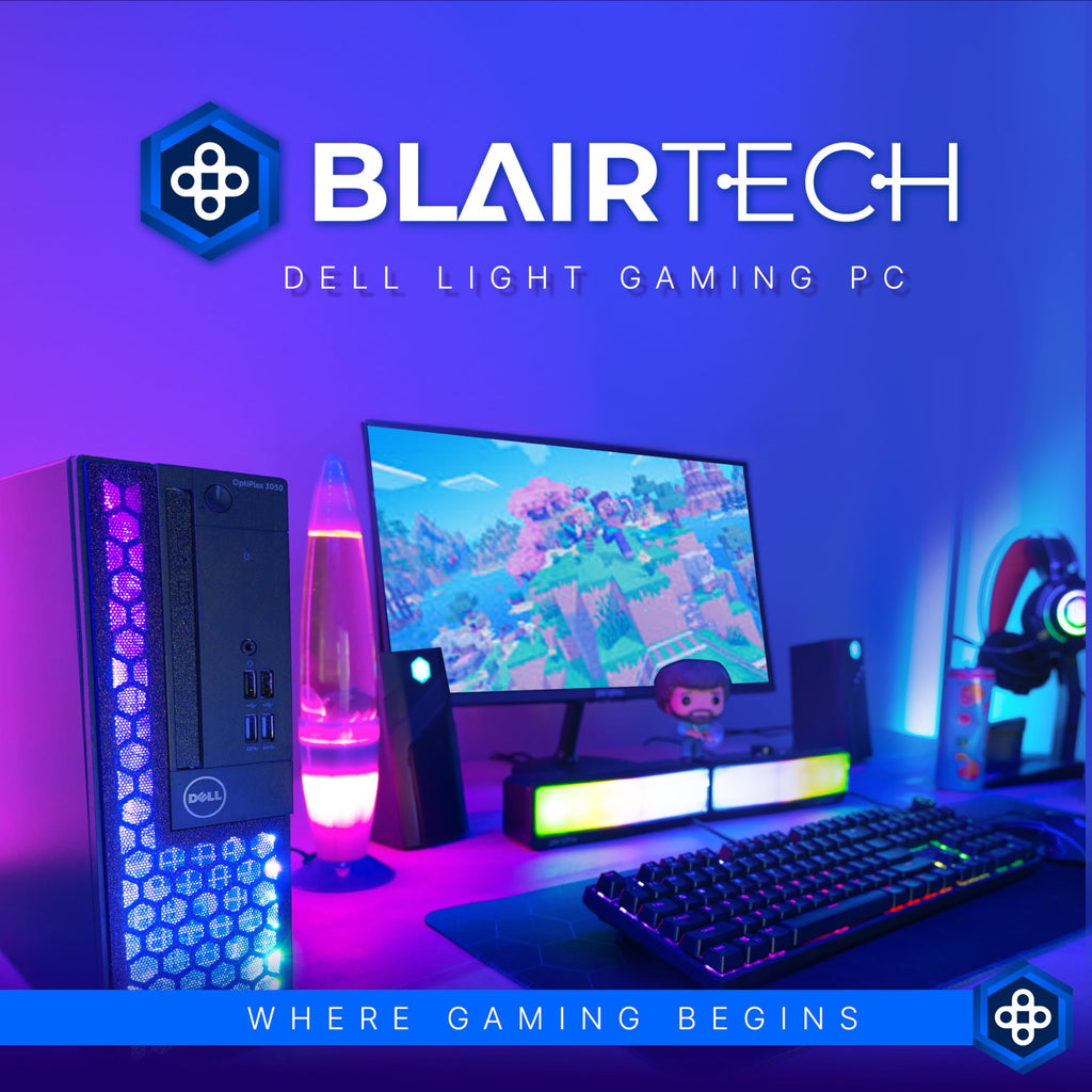 Dell RGB Light Gaming PC Bundle (Renewed)