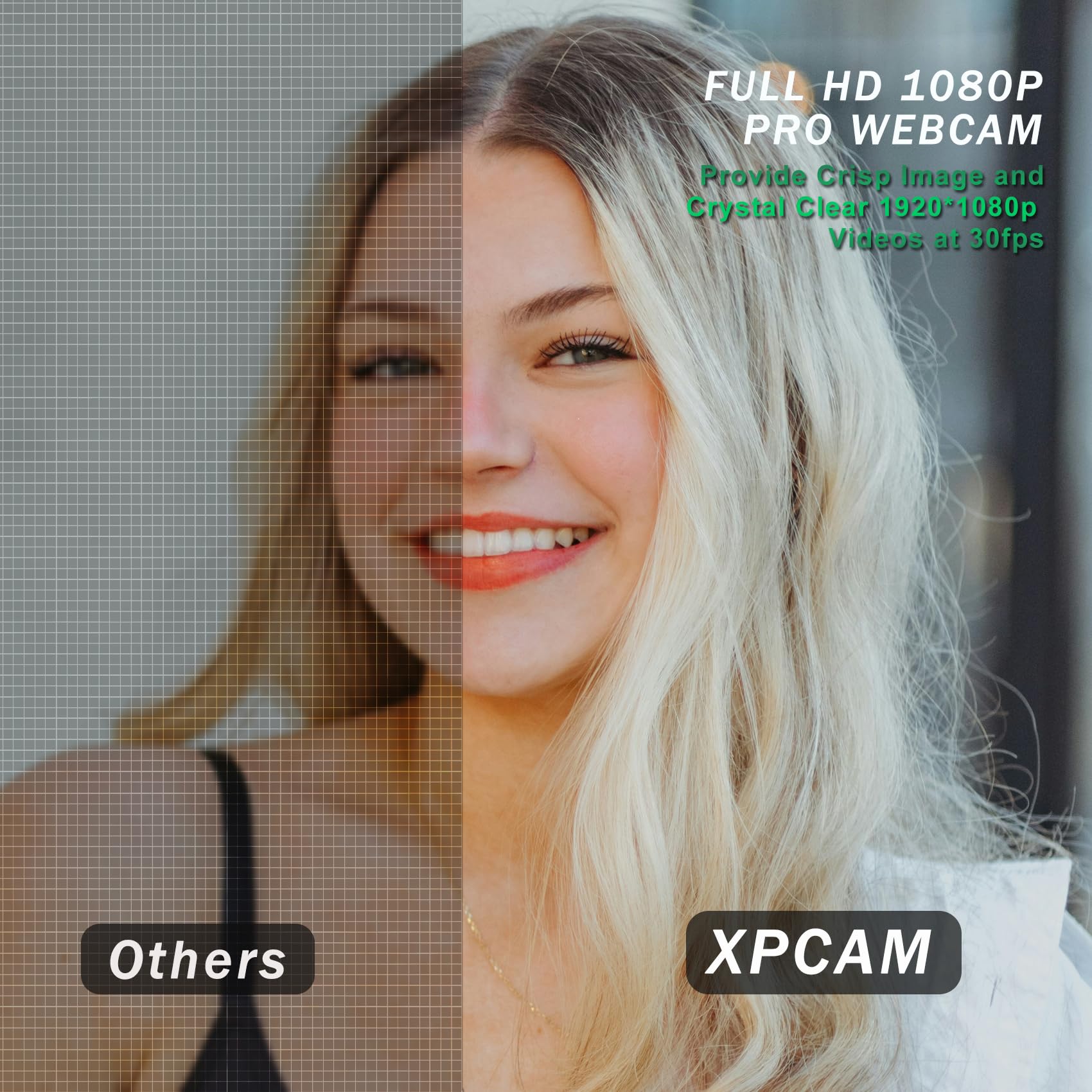 XPCAM USB-C Webcam 1080p
