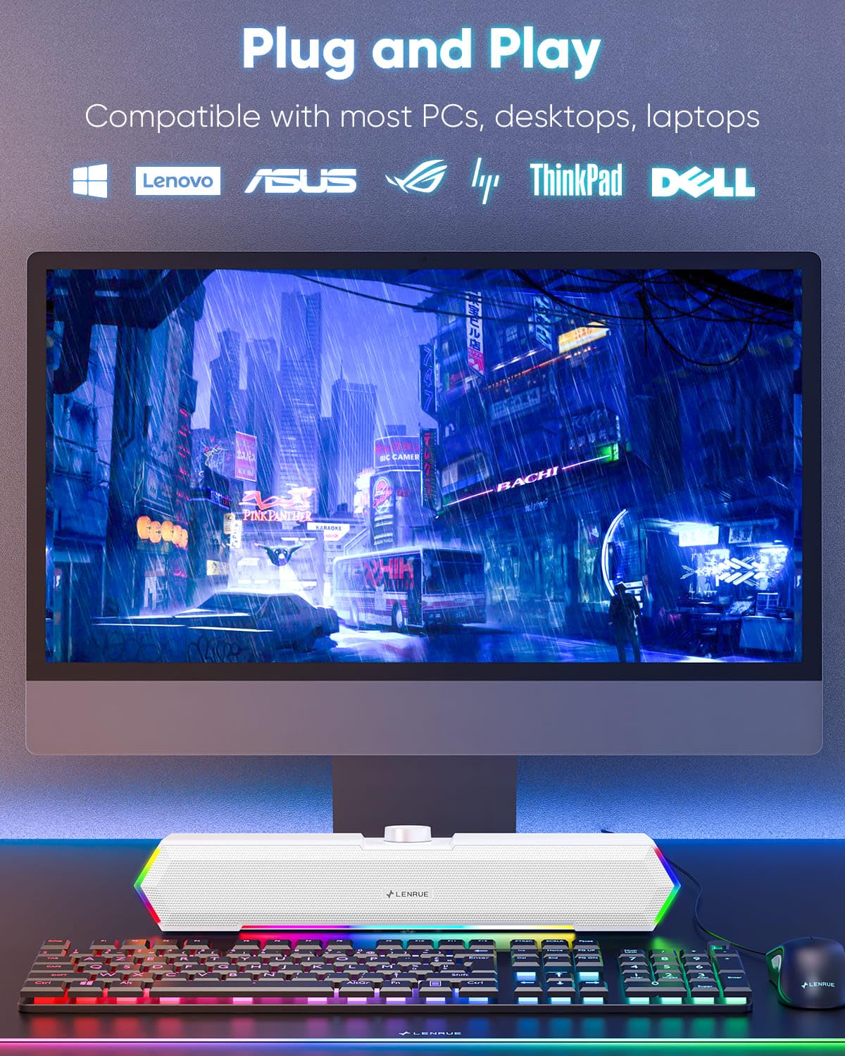 LENRUE G11 Computer Speakers