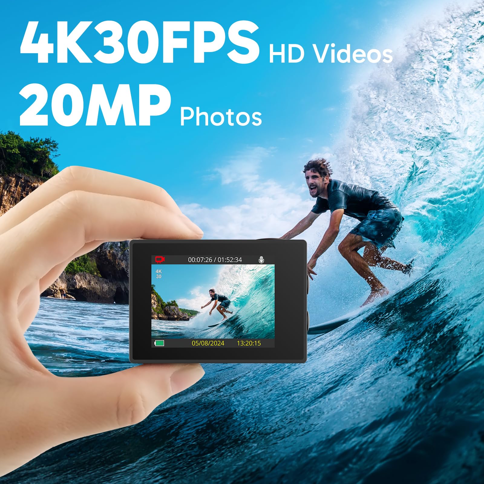 AKASO EK7000 4K Action Camera