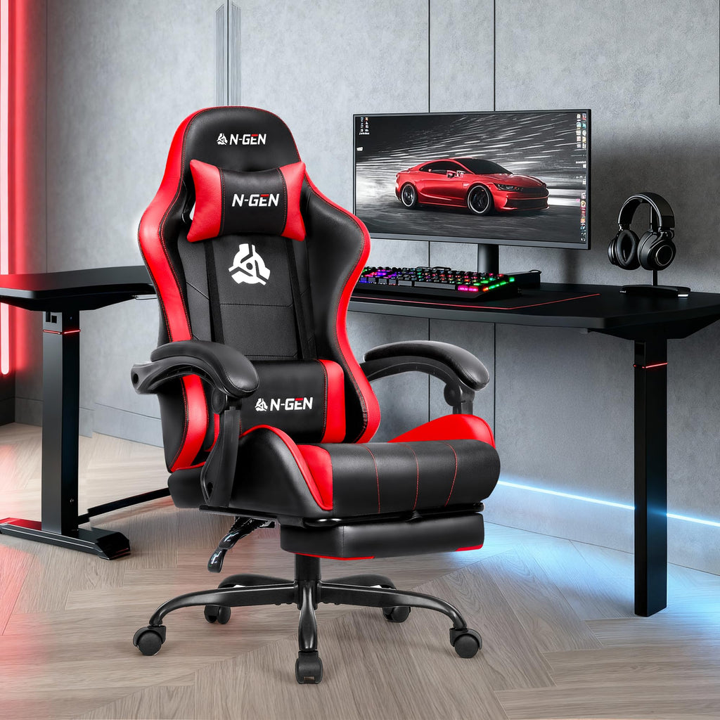 N-GEN Gaming Chair with Footrest
