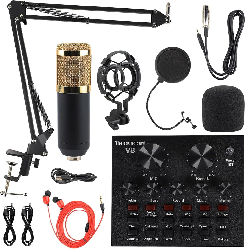 MorTime Condenser Microphone Bundle