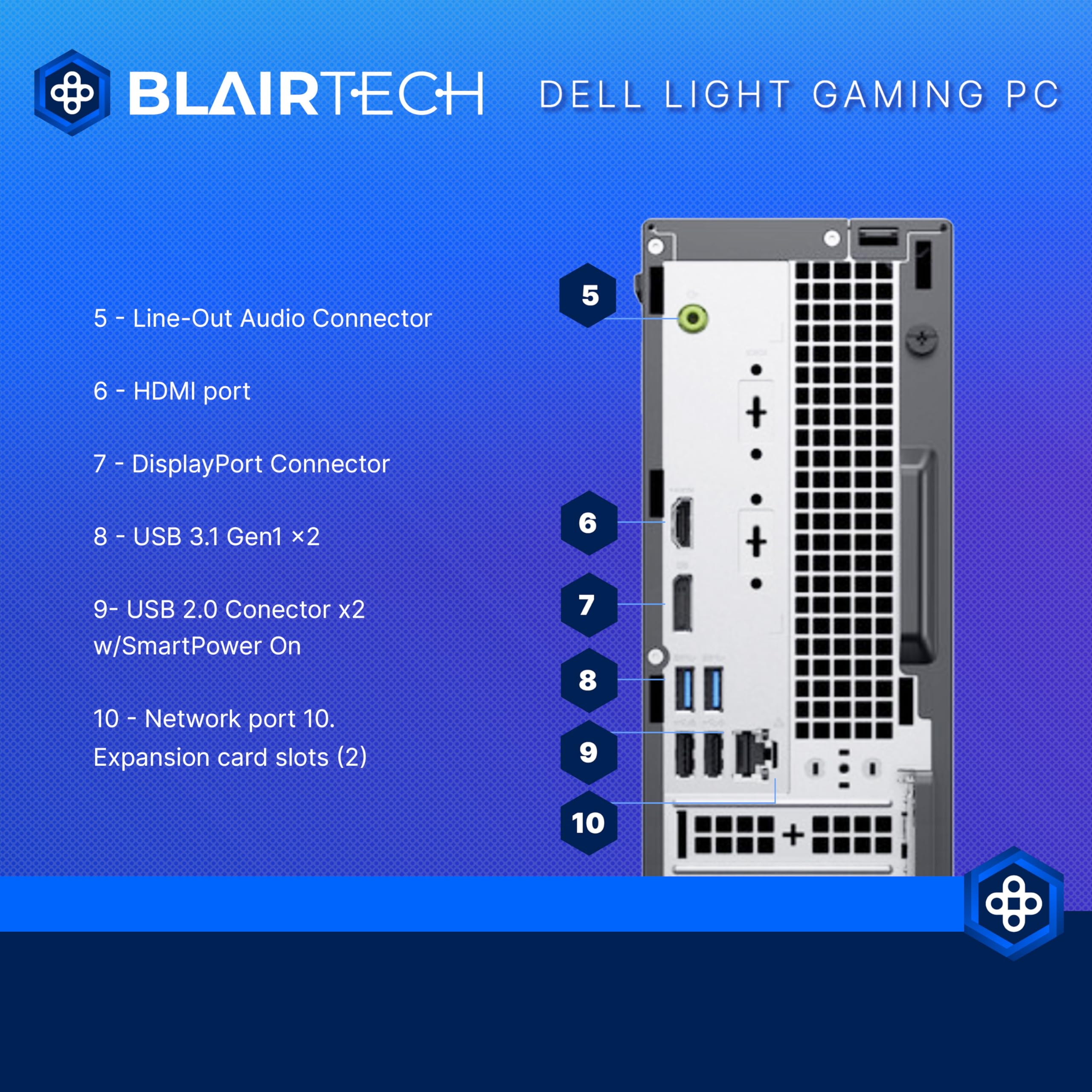 Dell RGB Light Gaming PC Bundle (Renewed)